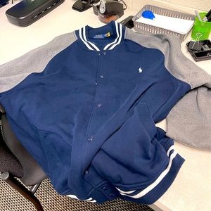 POLO by Ralph Lauren Fleece Baseball Jacket